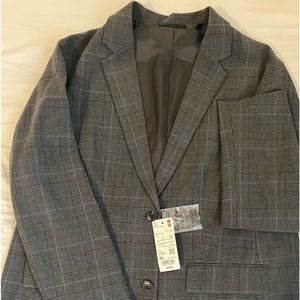 New Uniqlo Tailored Jacket, size XL